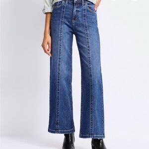 Blue by Artemis High Rise Seamed Bootcut Blue Jeans Size 10